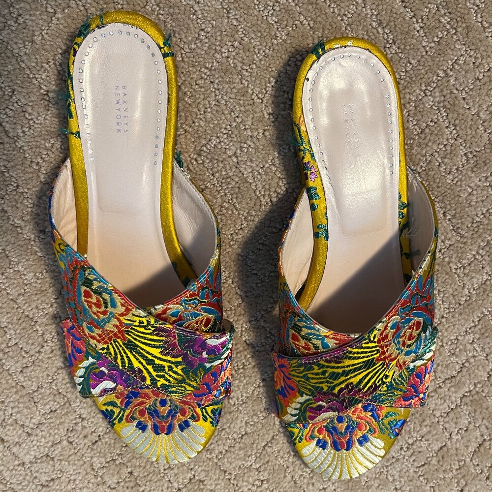 Barney's New York Korela Giallo Sandals